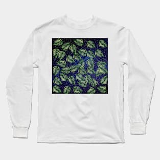 Starry Sky Leaves Long Sleeve T-Shirt